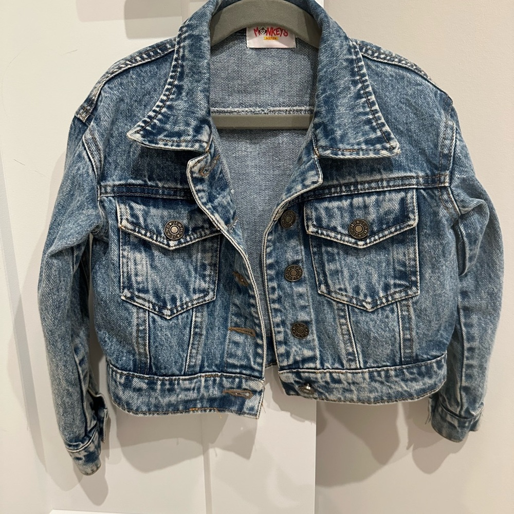 Vintage Acid Wash Denim Jacket Aspen CO
